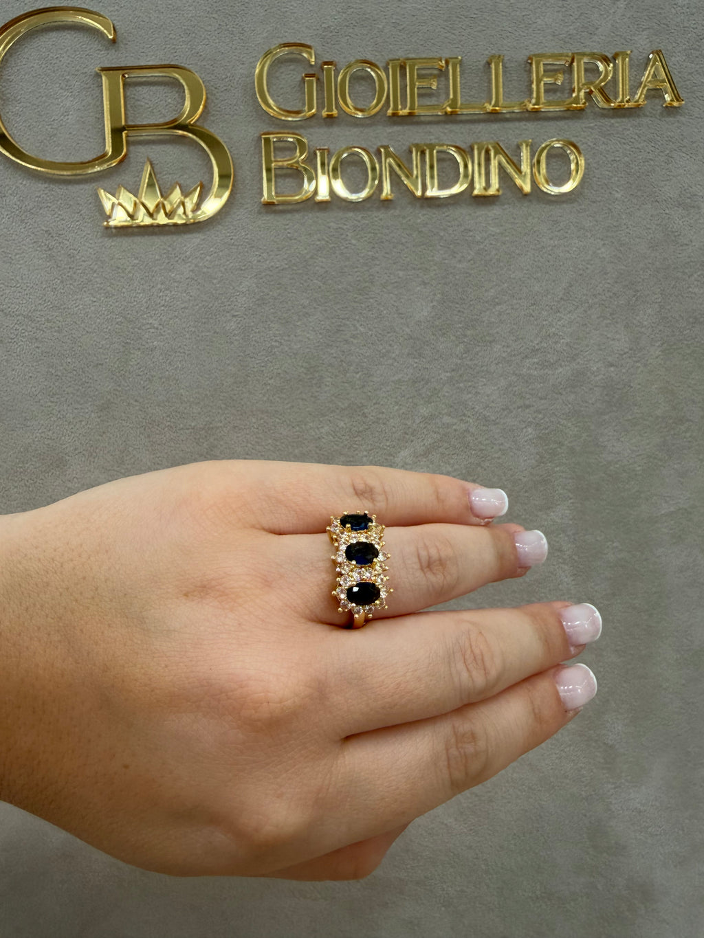 ANELLO TRILOGY BLU