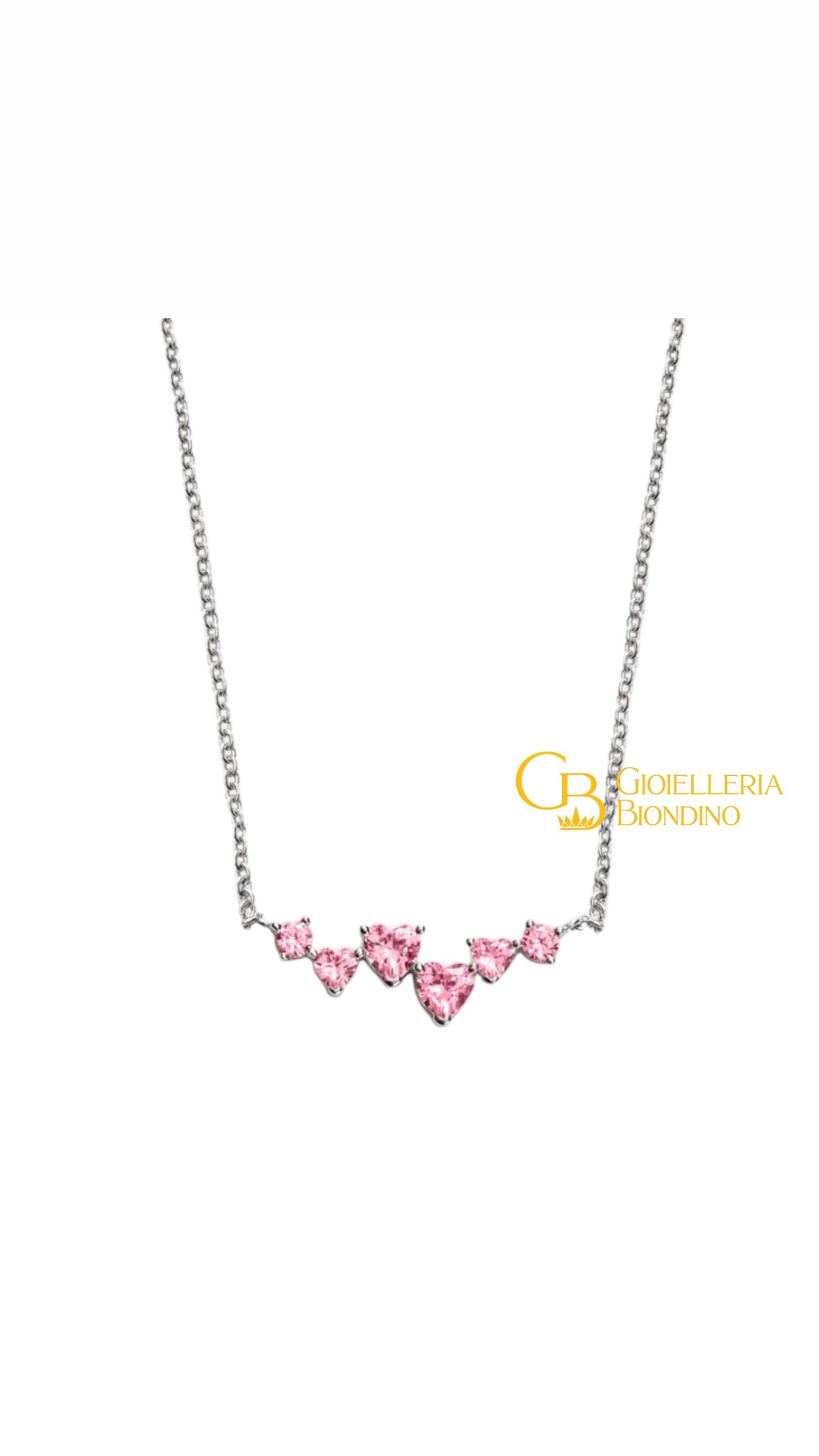 COLLANA SILVER PINK