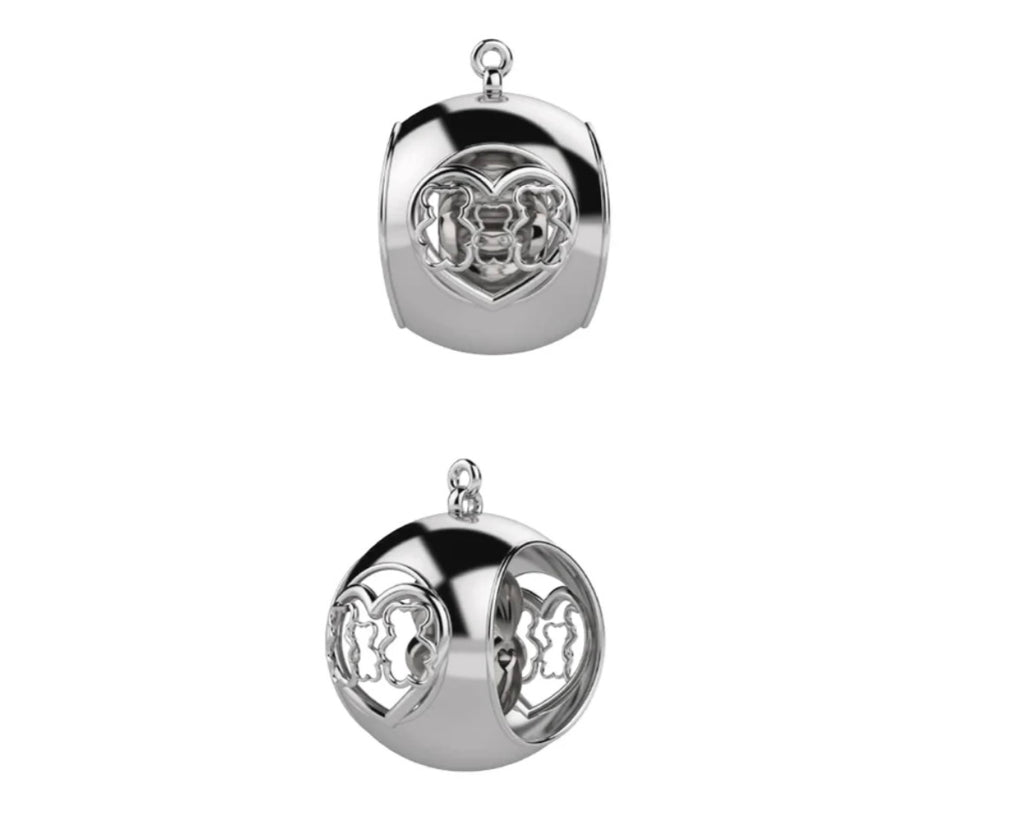 Chiamangeli Family con Orsetto Nanan in argento 925%