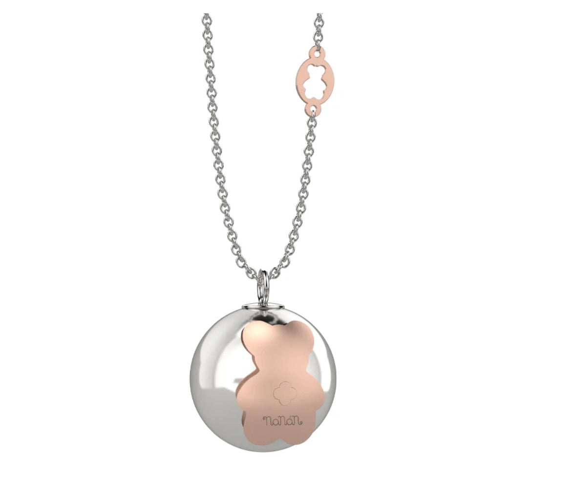 Chiamangeli Orsetto  Nanan in argento 925%