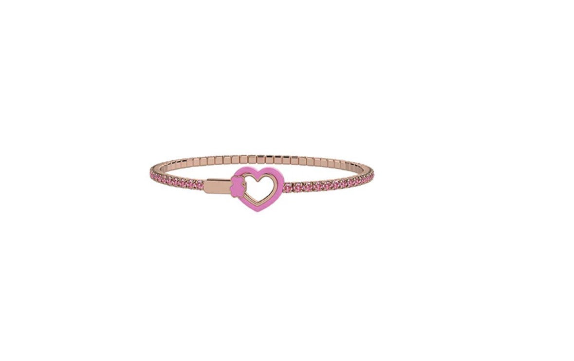 Bracciale Tennis Nanan  bimba rosa