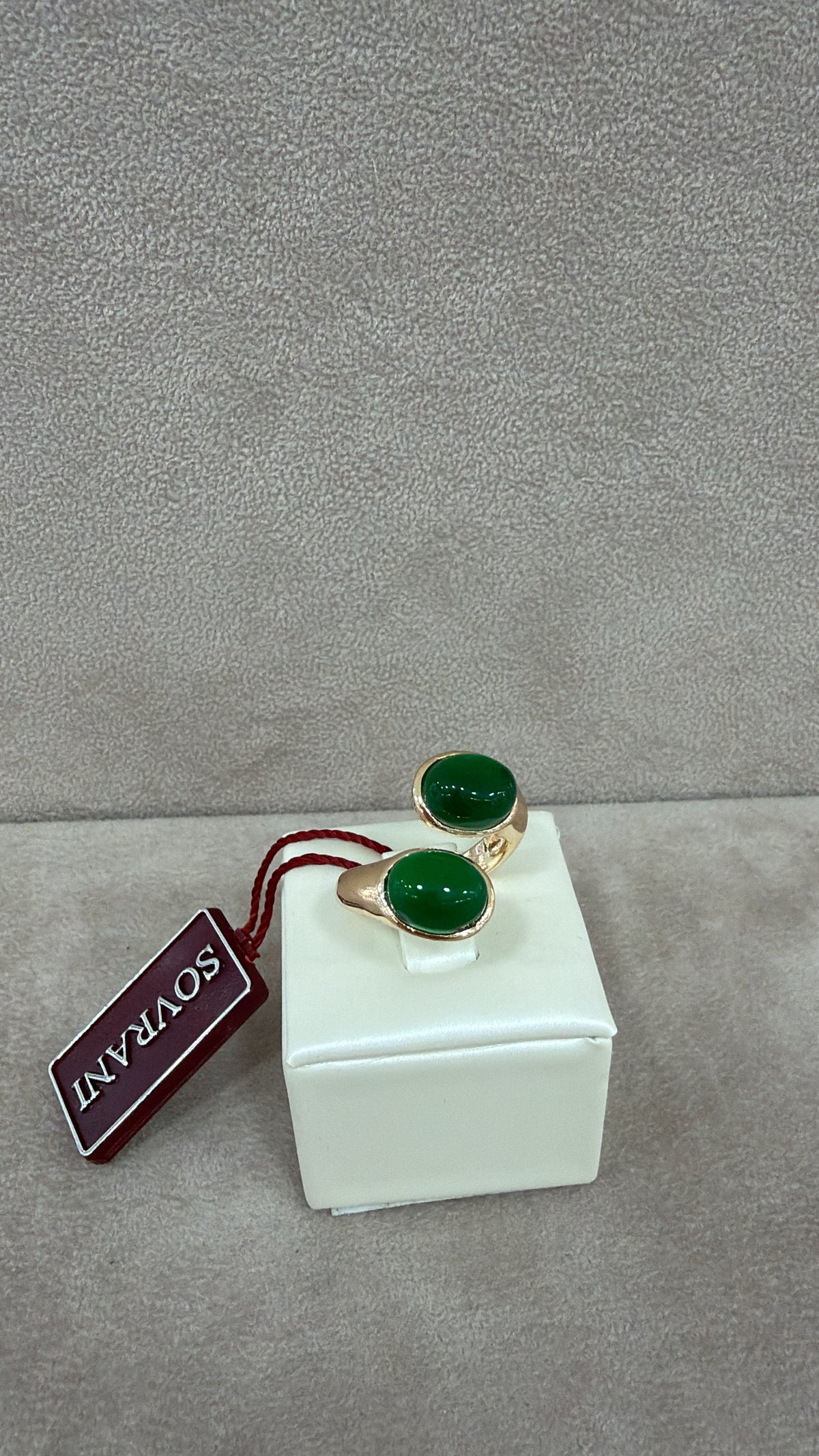 ANELLO SOVRANI VERDE J8875