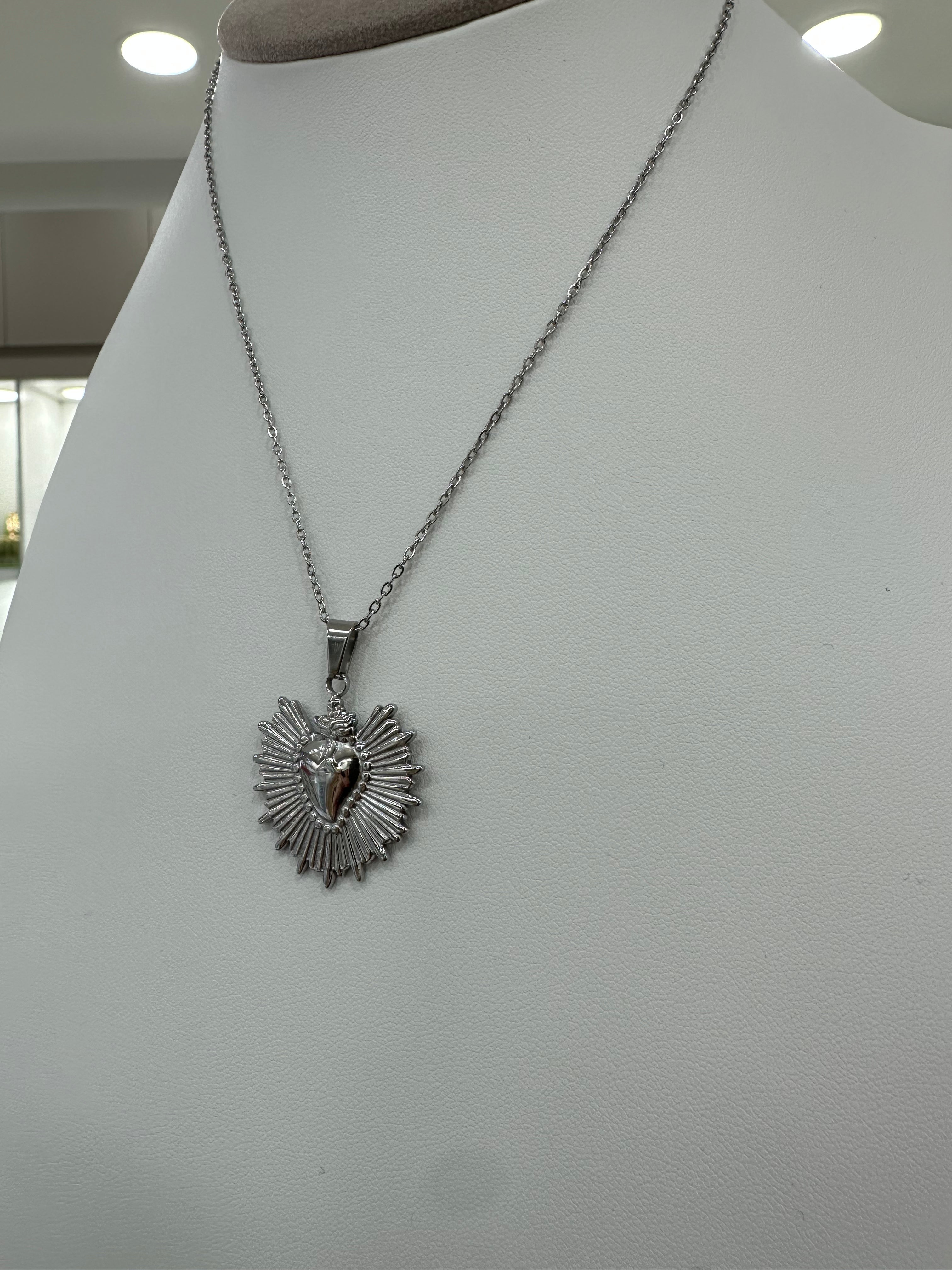 COLLANA CUORE SACRO