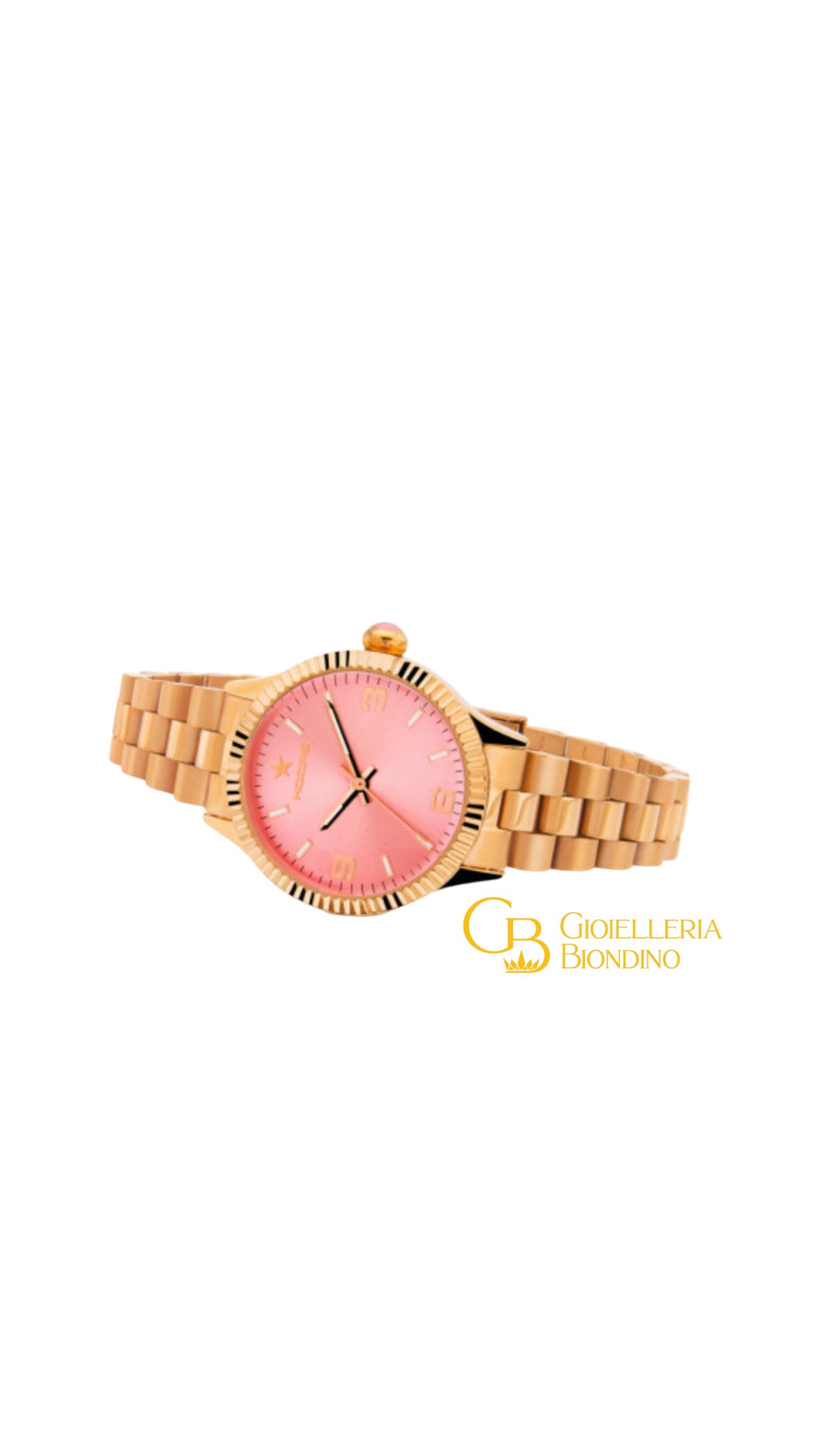 HOOPS New Luxury Gold rosa