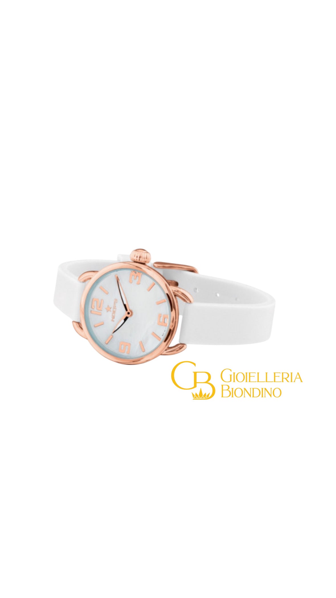 HOOPS Candy Rose Gold bianco
