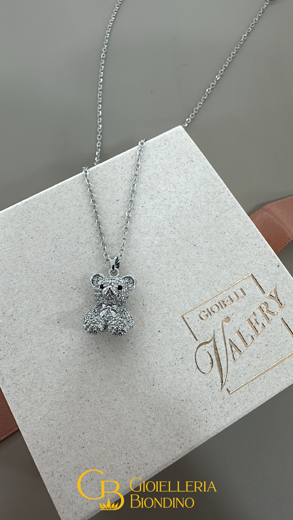 COLLANA VALERY TEDDY ZIRCONATO