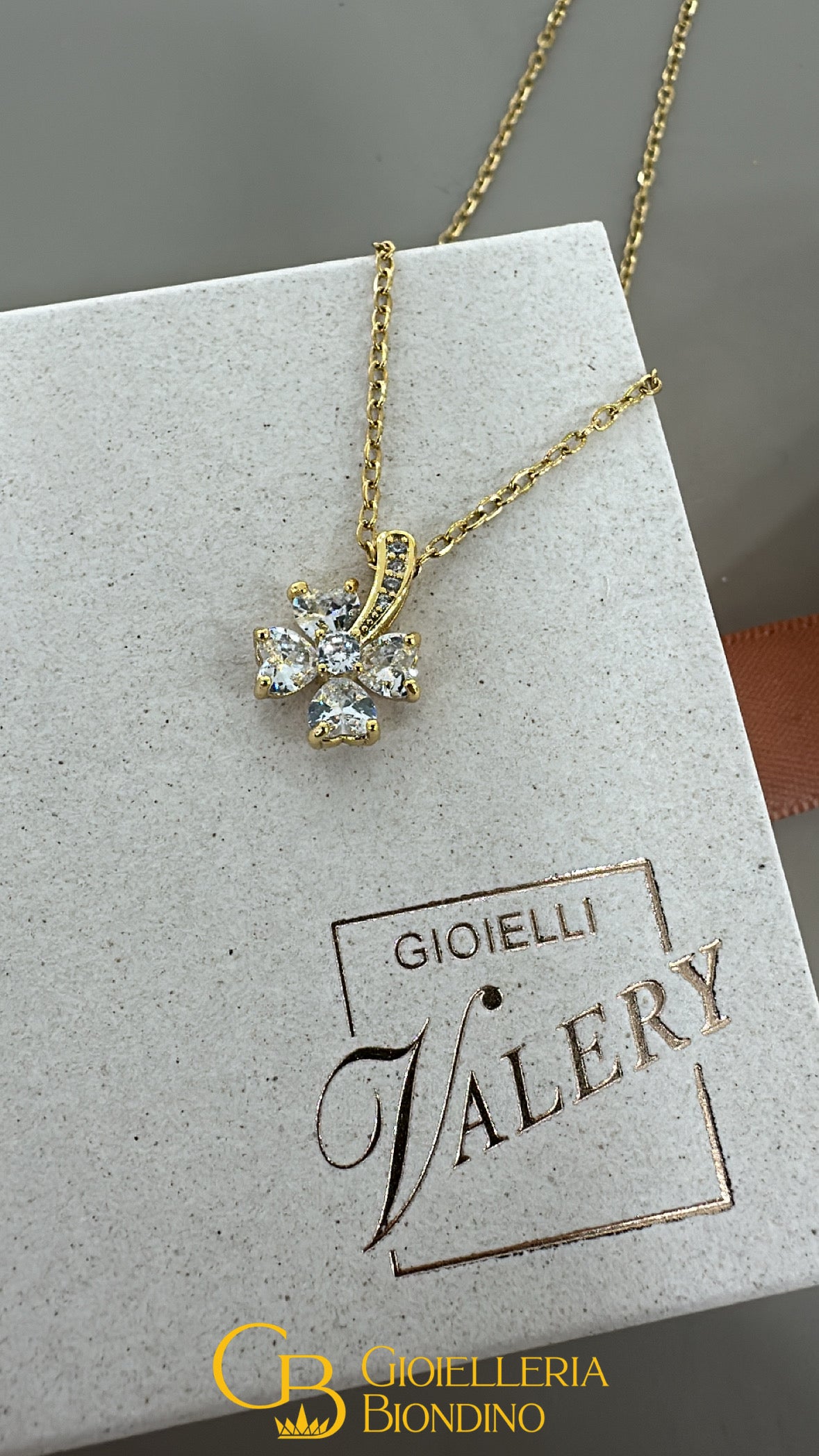 COLLANA VALERY QUADRIFOGLIO MINI