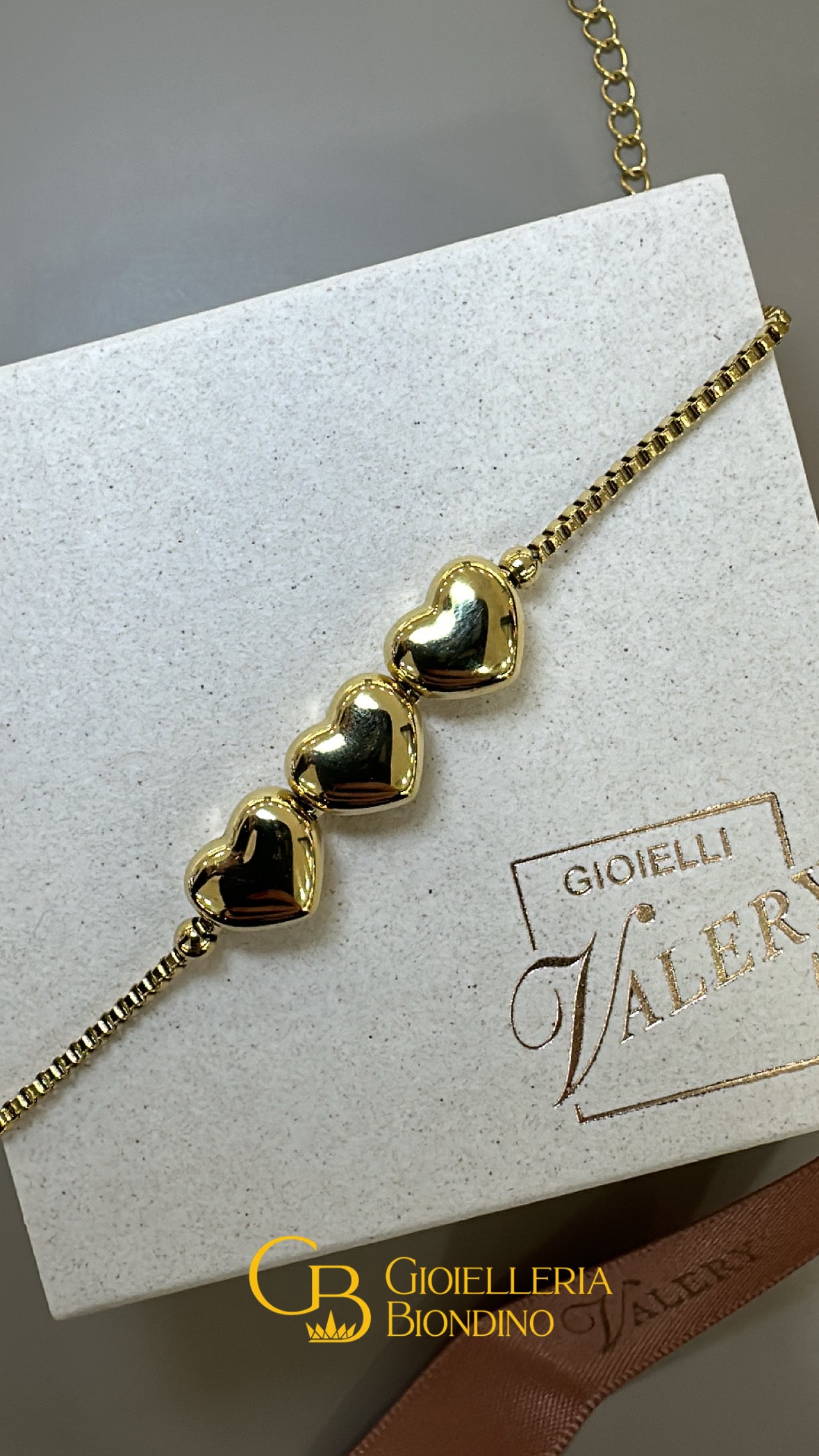 BRACCIALE VALERY TRE CUORI