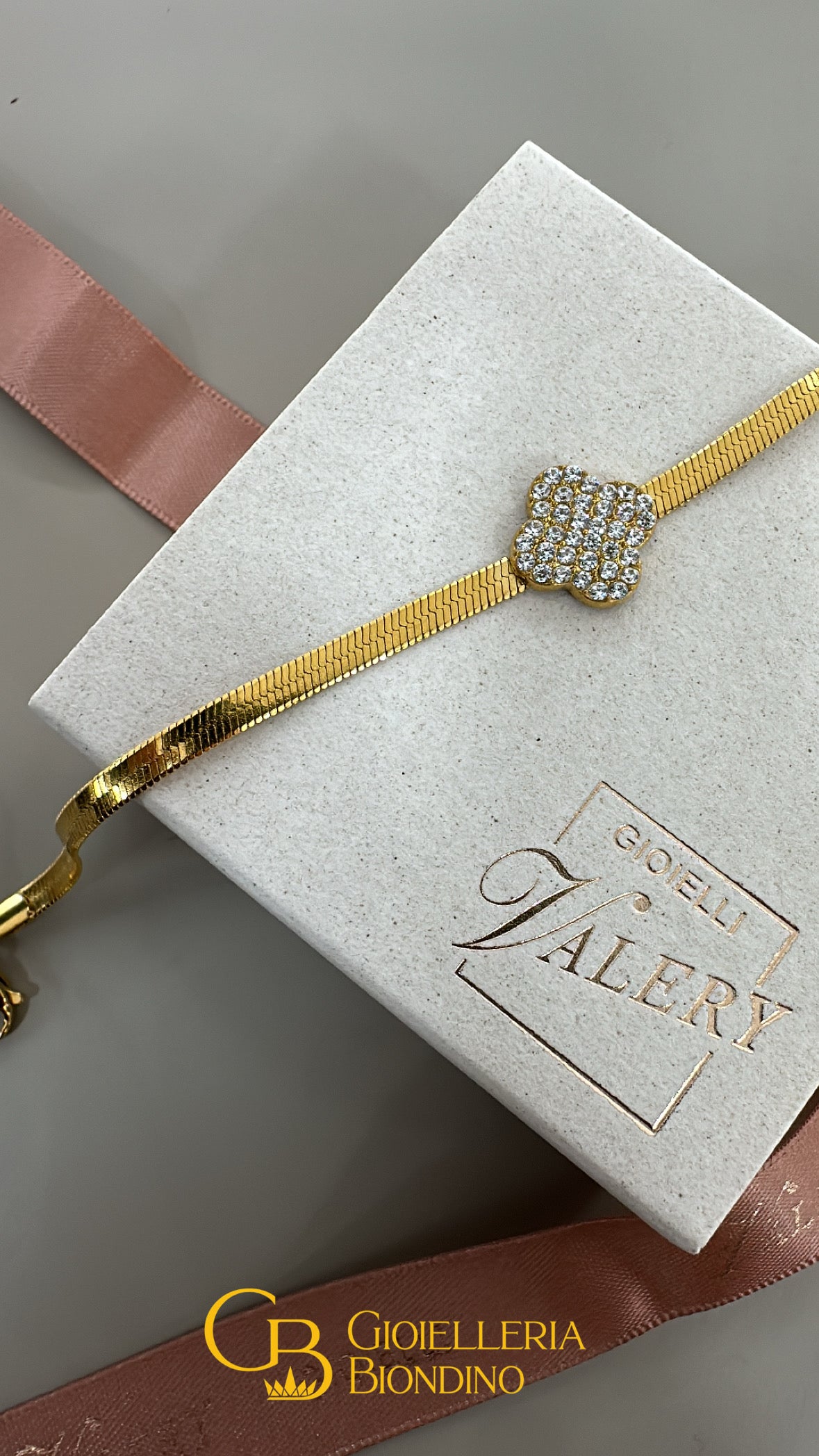 BRACCIALE VALERY QUADRIFOGLIO